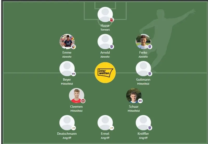 2 A-Spieler mit in der Top 11 vom Wochenende