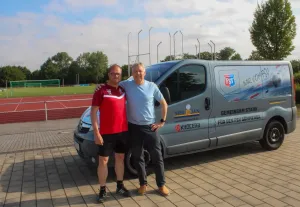 Neuer Sponsor - Fa. MERIDIAN GmbH fährt ab sofort beim FSV Sömmerda mit