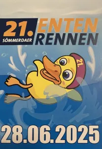 FSV Sömmerda beim Entenrennen in Aktion