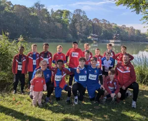 FSV-Nachwuchs zum Cross der Deutschen Einheit in Weißensee