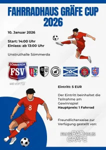 Der FahrRADhaus Gräfe Cup 2026 steht in den Startlöchern